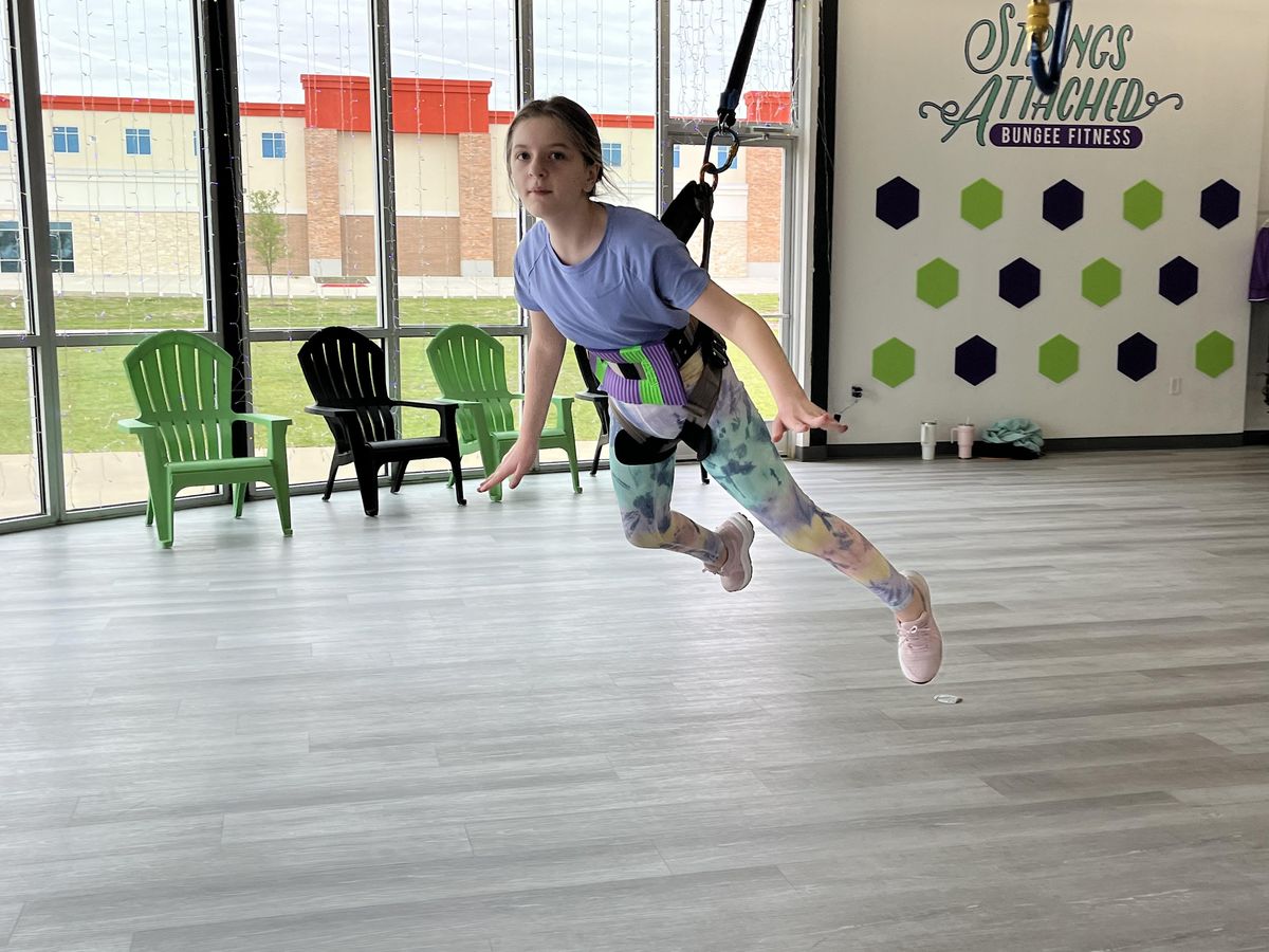 Jumpin July! Bungee and Pilates are dating! Come join the fun!, Strings