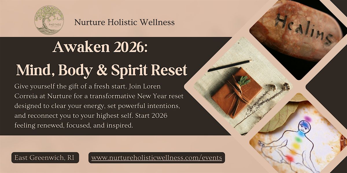Awaken 2026: Mind, Body, Spirit Reset, 10 January | Event in East Greenwich | AllEvents