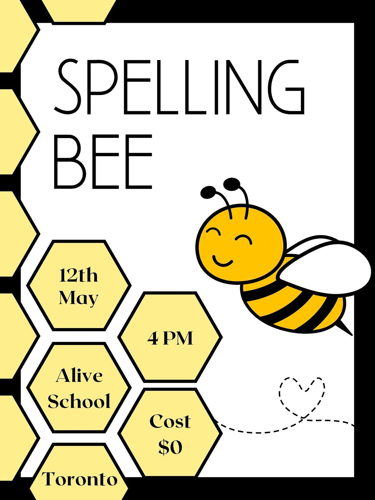 Editable Spelling Bee Certificates Spelling Bee Printable