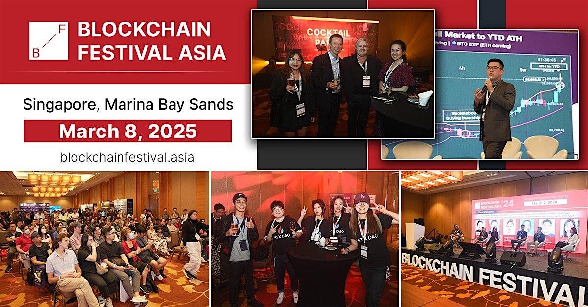 Blockchain Festival 2026 Singapore Event, 27 MARCH (FREE EXPO & CONFERENCE)