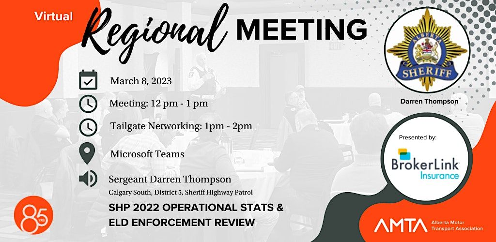 AMTA Virtual Regional Meeting March 8 Presented by BrokerLink