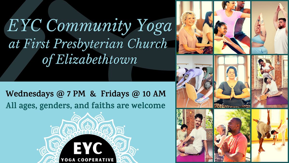 Community Yoga at First Presbyterian Church, First Presbyterian Church