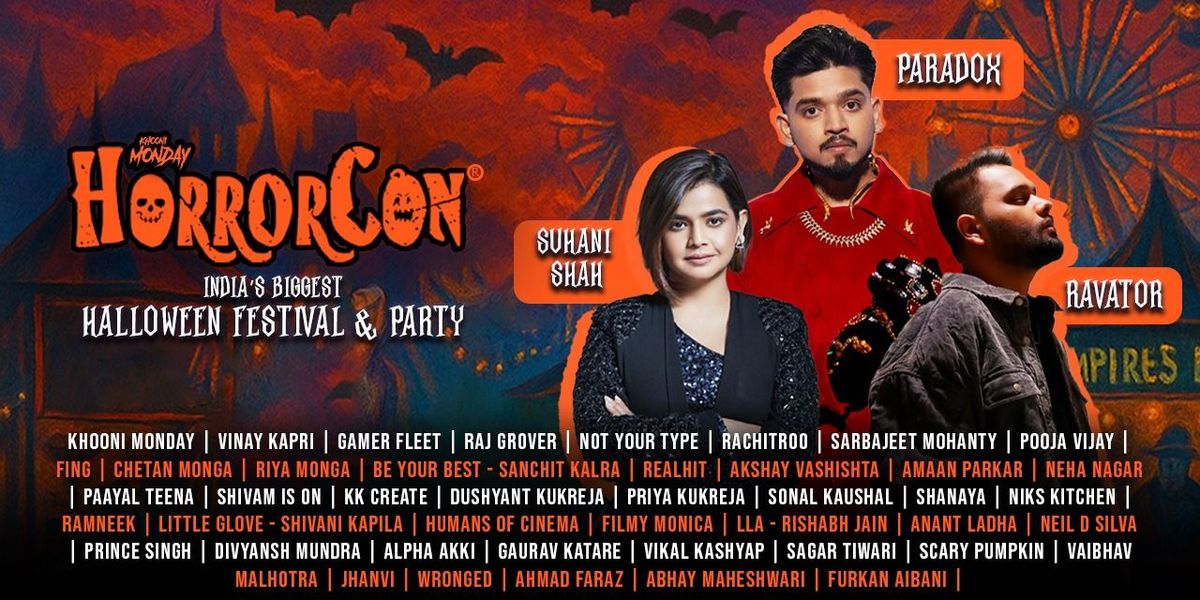 HorrorCon 2025 - India Biggest Halloween Party