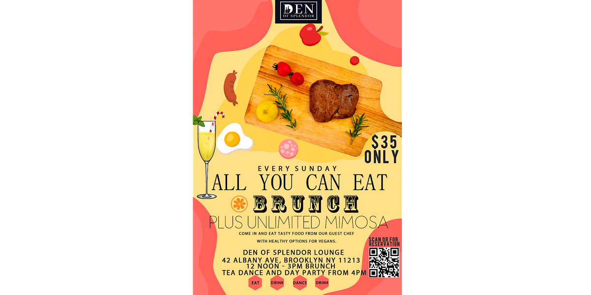 Sunday Brunch + Unlimited Mimosa, Den of Splendor Lounge, Brooklyn, 10