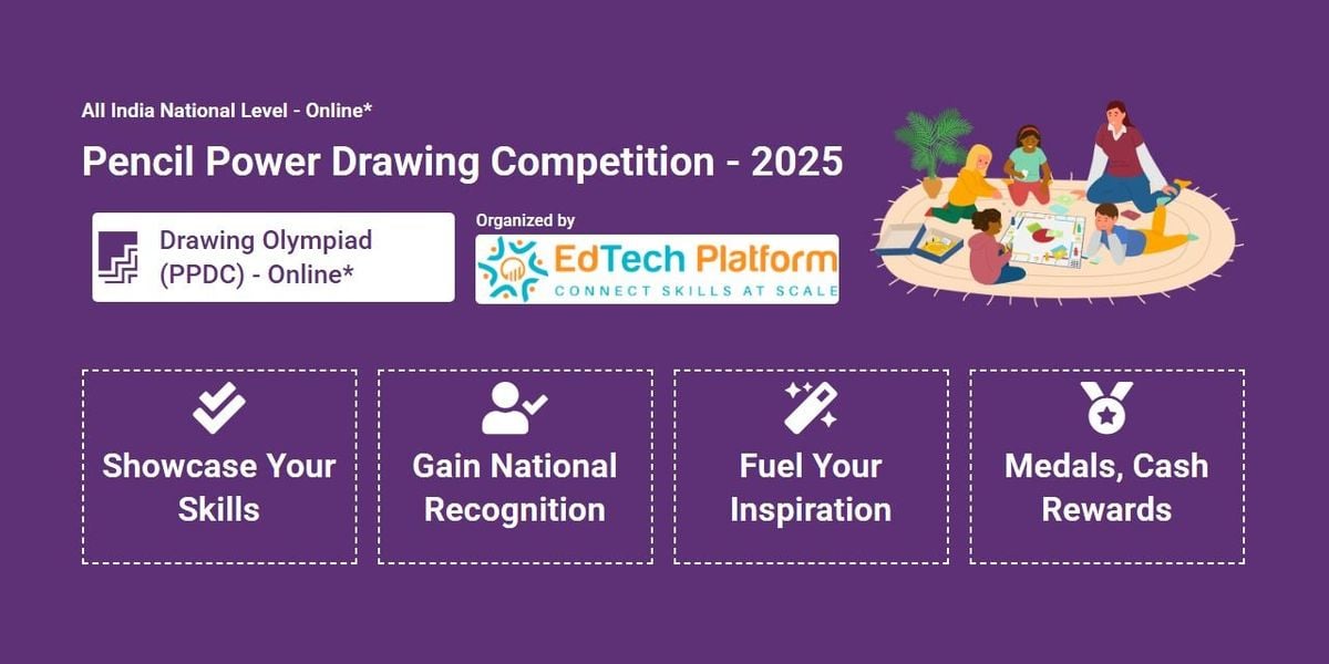Pencil Power Drawing Competition (PPDC) - Online, 20 May | Event in Pune | AllEvents