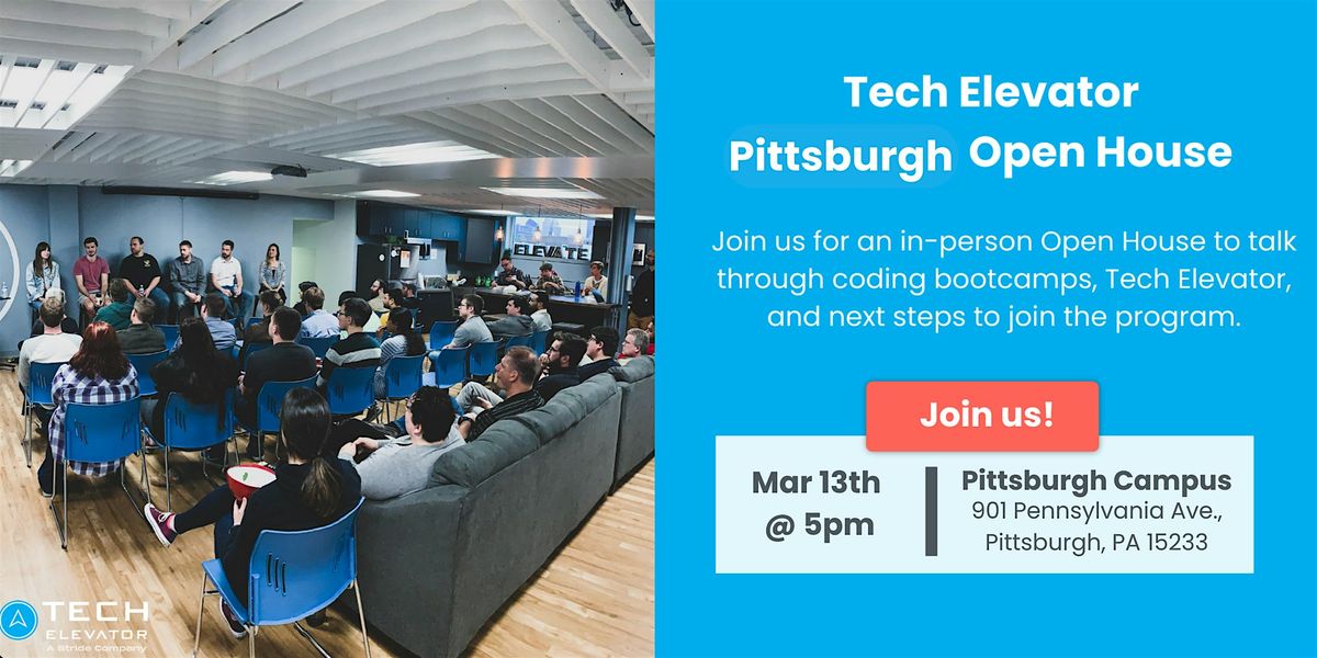 Tech Elevator Open House - Pittsburgh, Tech Elevator Pittsburgh, 13 ...