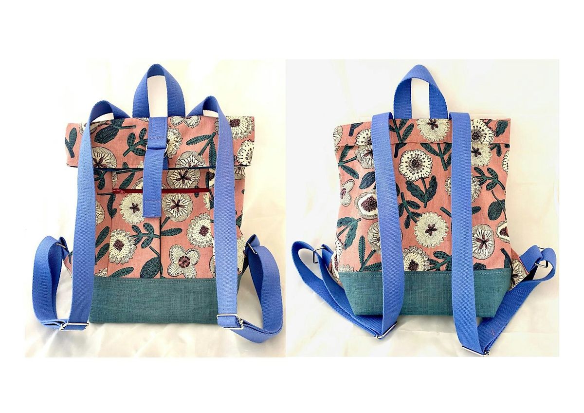 Betty Backpack, Blue House Fabrics, Ystradgynlais, 11 June 2024