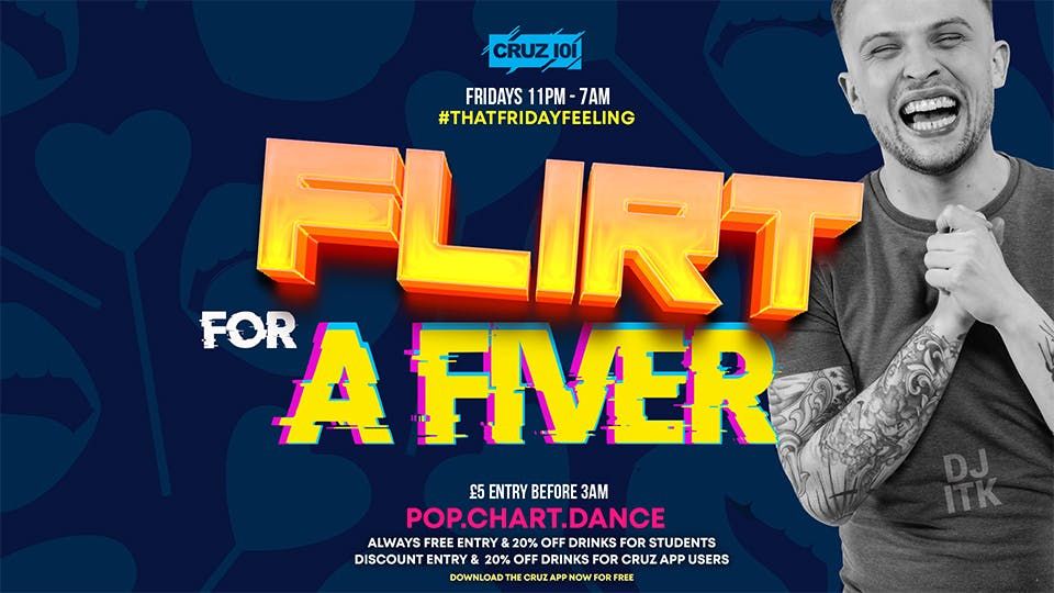 FLIRT FOR A FIVER #THATFRIDAYFEELING , 10 October | Event in Manchester | AllEvents