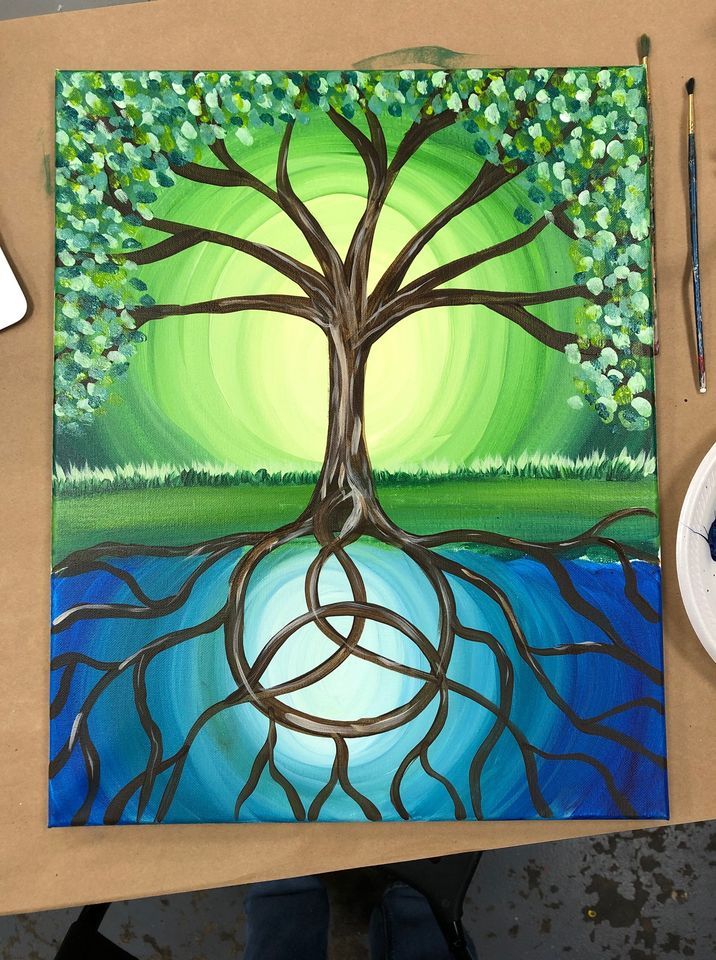 Paint n Sip Tree of Life, 1003 W 7th St, Frederick, MD, United States