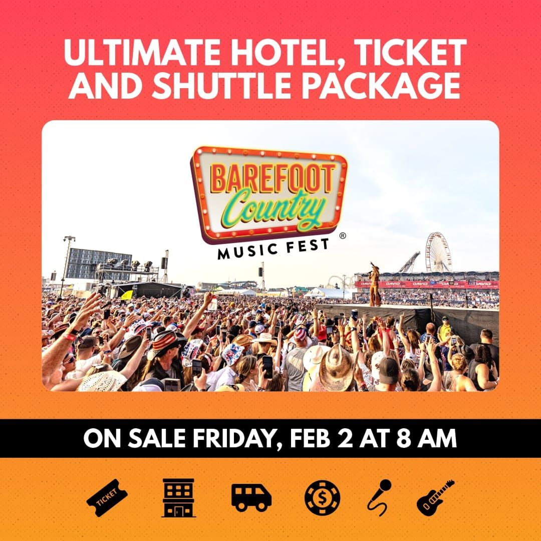 Barefoot Country Music Fest - Sunday at Wildwood Beach, 22 June | Event in Wildwood | AllEvents