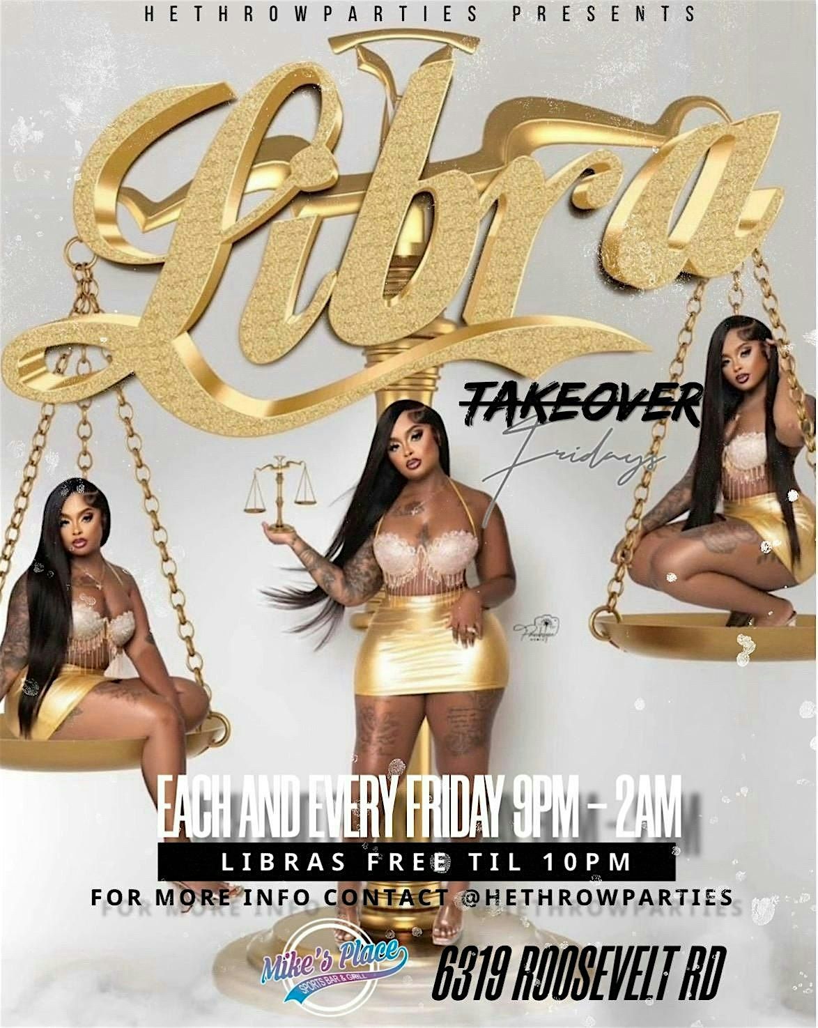 MARQUEE FRIDAYS: LIBRA TAKEOVER  EDITION ( FREE TIL 11P  W/RSVP) | Event in Berwyn | AllEvents