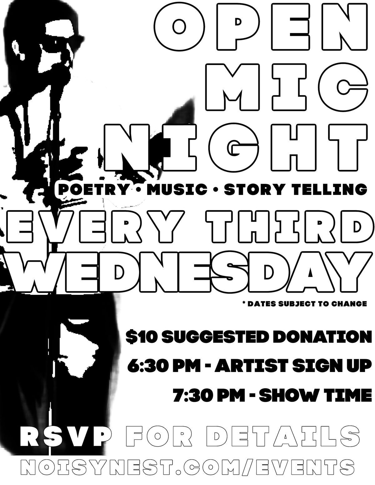 Open Mic @ Noisy Nest ! | Event in Beverly Hills | AllEvents