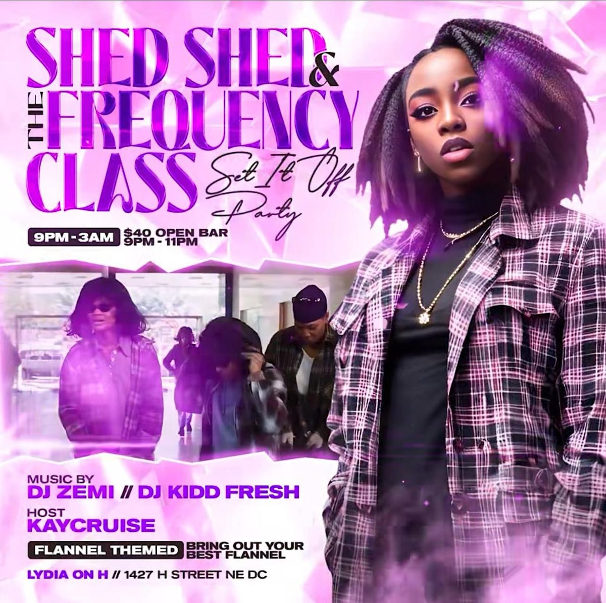 She Shed x The Frequency Class Thanksgiving Turn up Set It Off Party