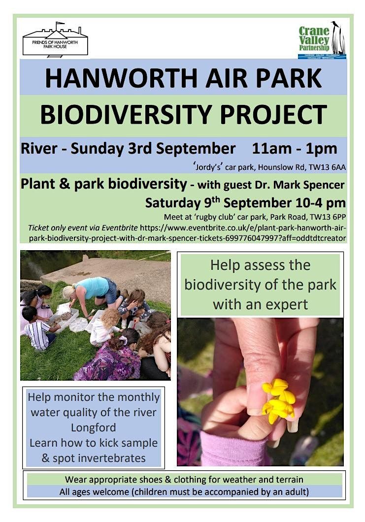 Plant & park Hanworth Air Park Biodiversity Project with Dr. Mark