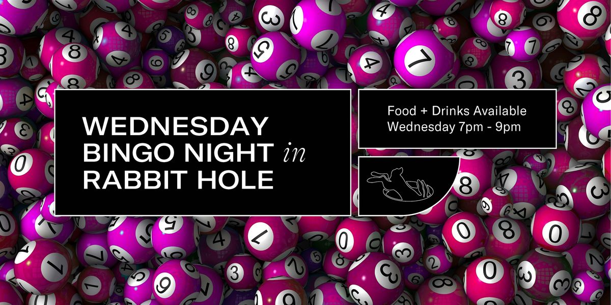 Bingo Night in The Rabbit Hole, Chasing Rabbits, Vail, 31 July 2024 ...