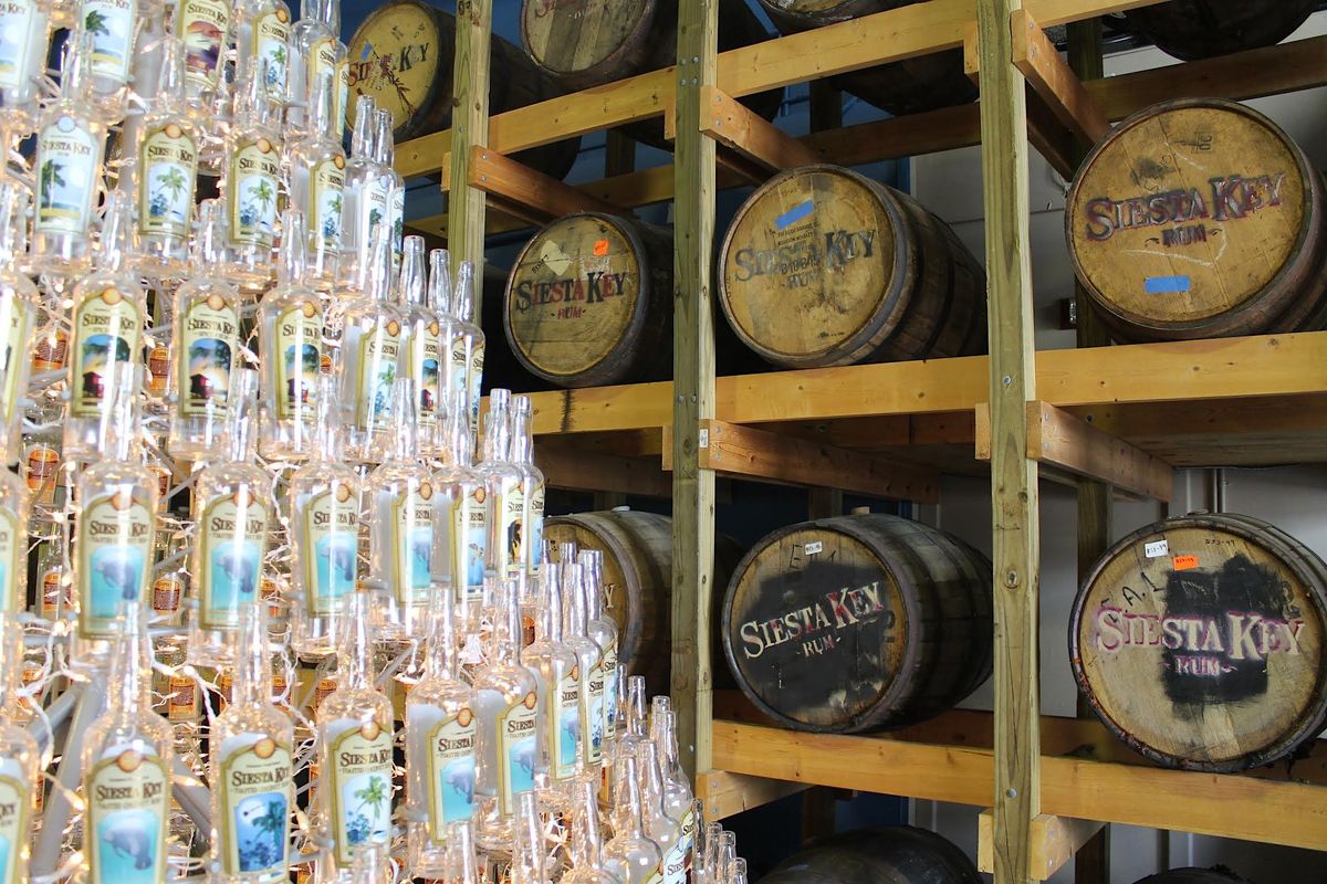 Wednesday Siesta Key Rum Tours, Drum Circle Distilling, Sarasota, June ...
