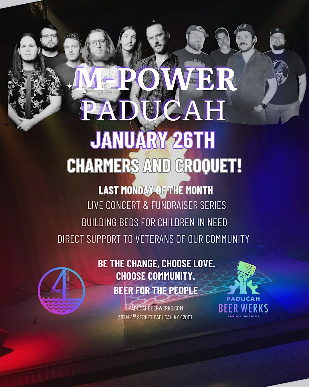MPower Paducah w/ CHARMERS and CROQUET