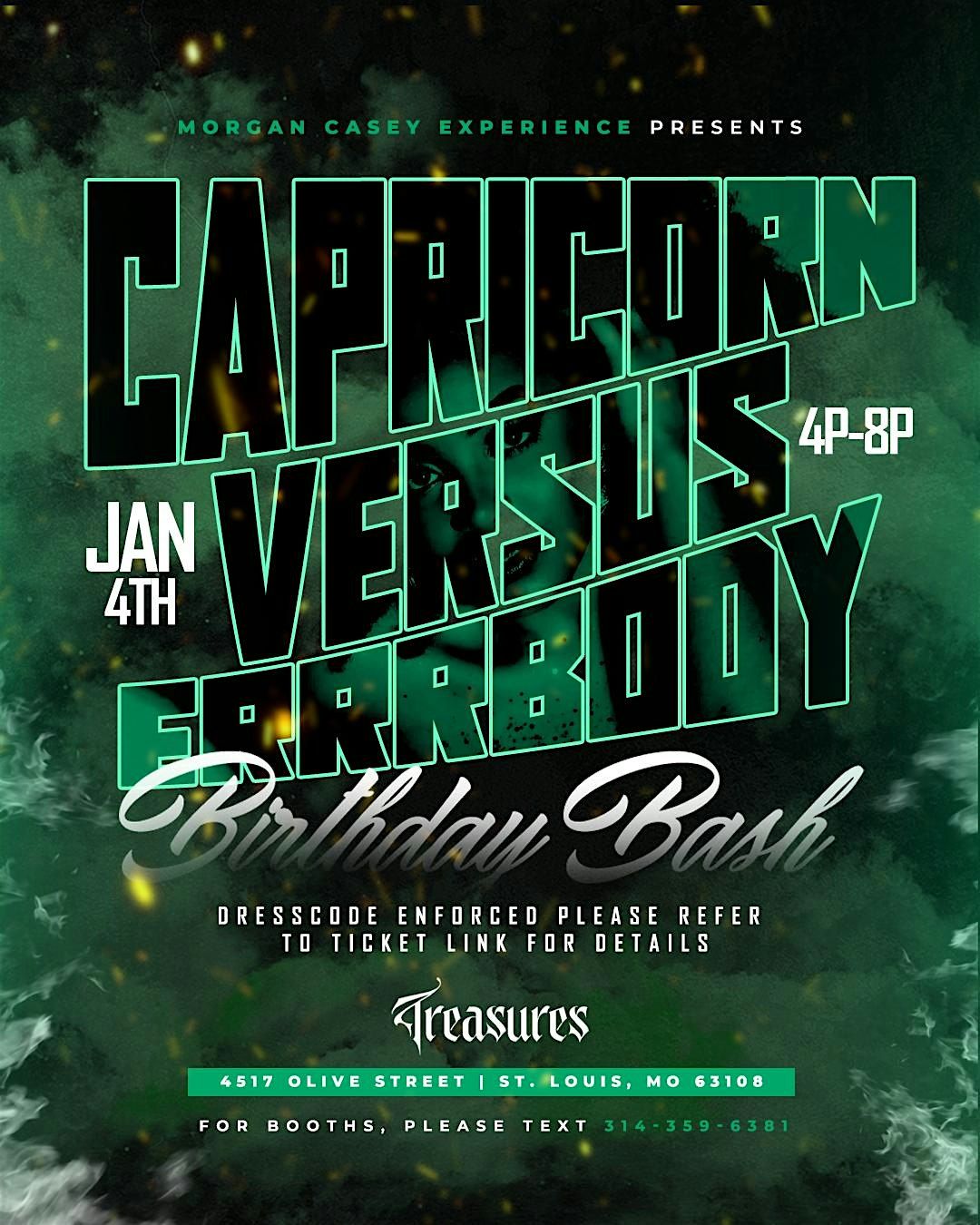 Capricorns VS Errrbody, 4 January | Event in St. Louis | AllEvents