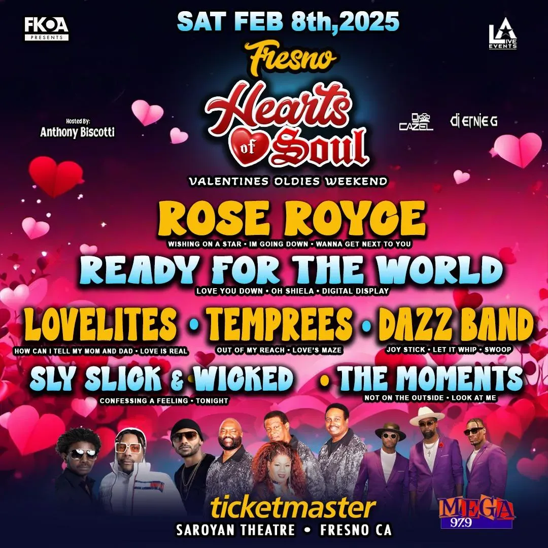 Hearts of Soul at Long Beach Convention Center - Terrace Theater, 15 February | Event in Long Beach | AllEvents