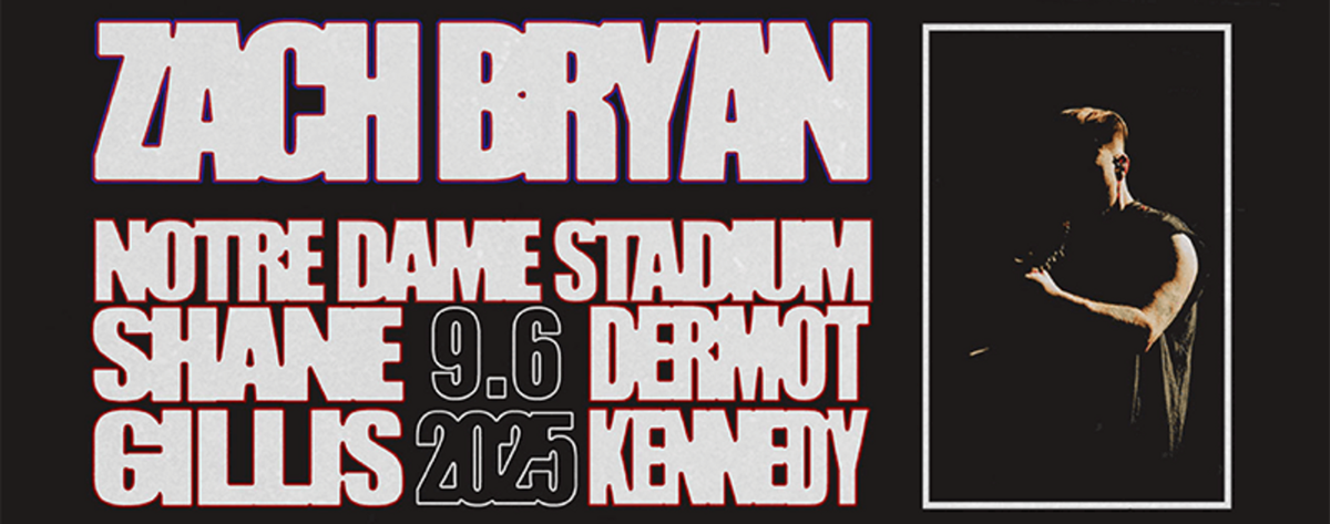 Parking Zach Bryan with Shane Gillis and Dermot Kennedy, 6 September | Event in Notre Dame | AllEvents
