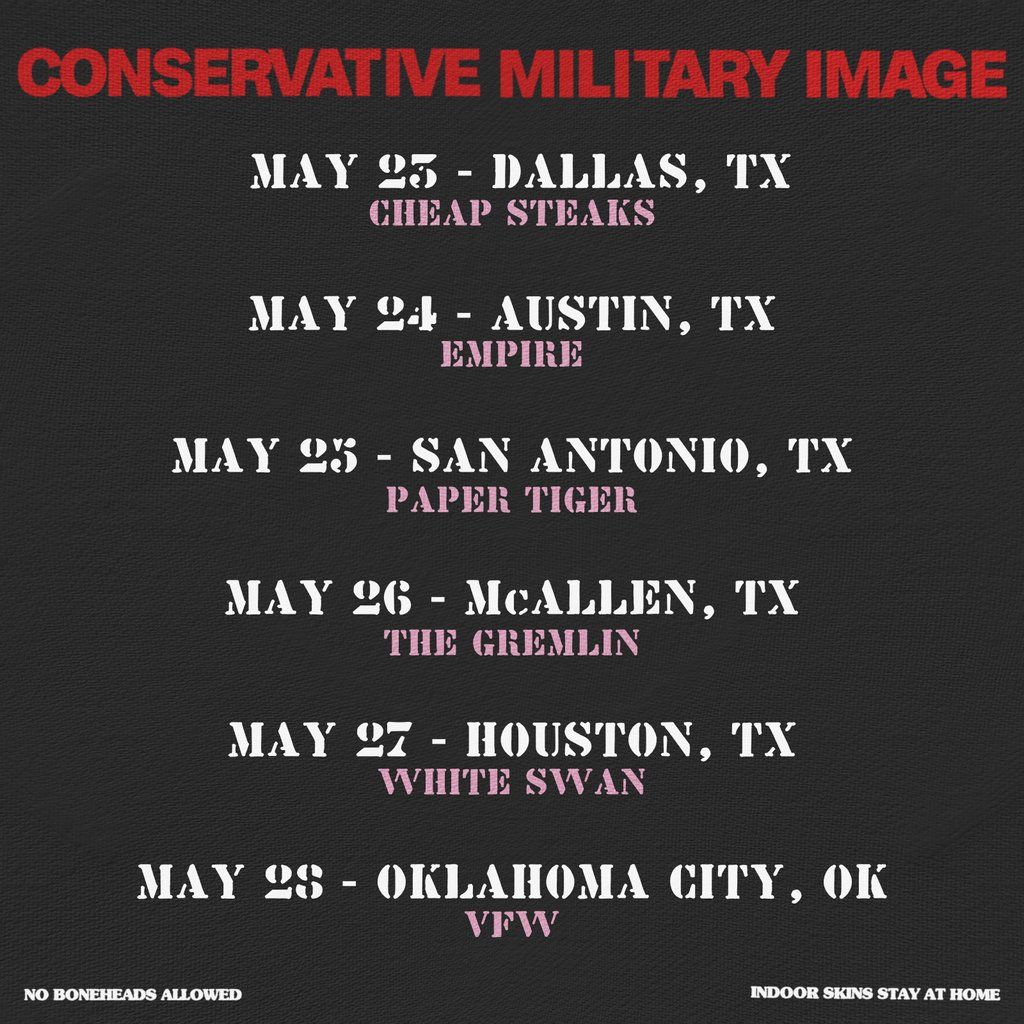 Conservative Military Image, 24 May | Event in San Antonio | AllEvents
