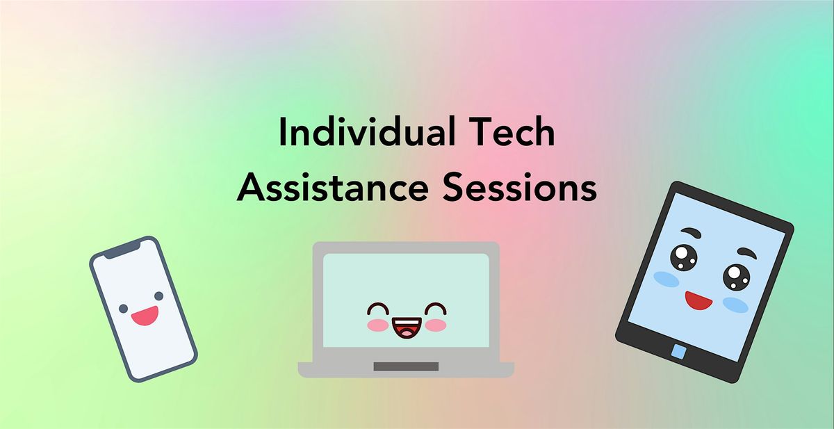 Tech Help Sessions June Individual Tech Assistance Sessions, Springfield Town Library, 3 ...