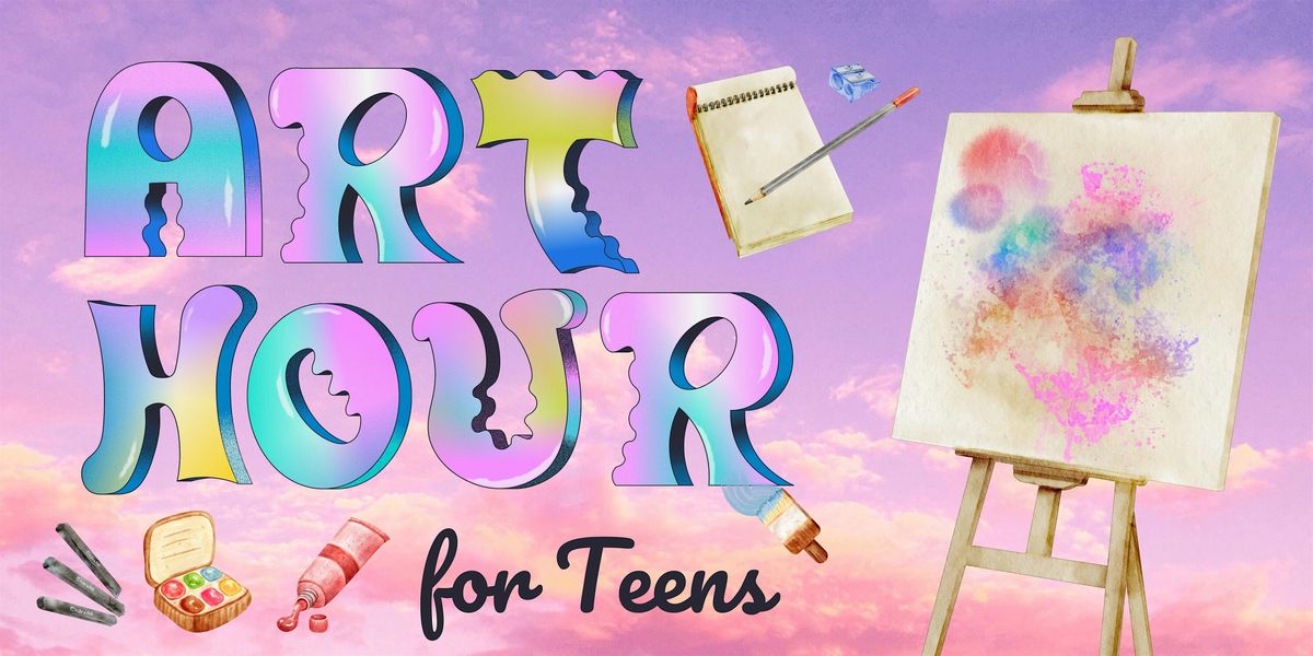 Art Hour for Teens, Nashville Public Library Hermitage Branch, 30