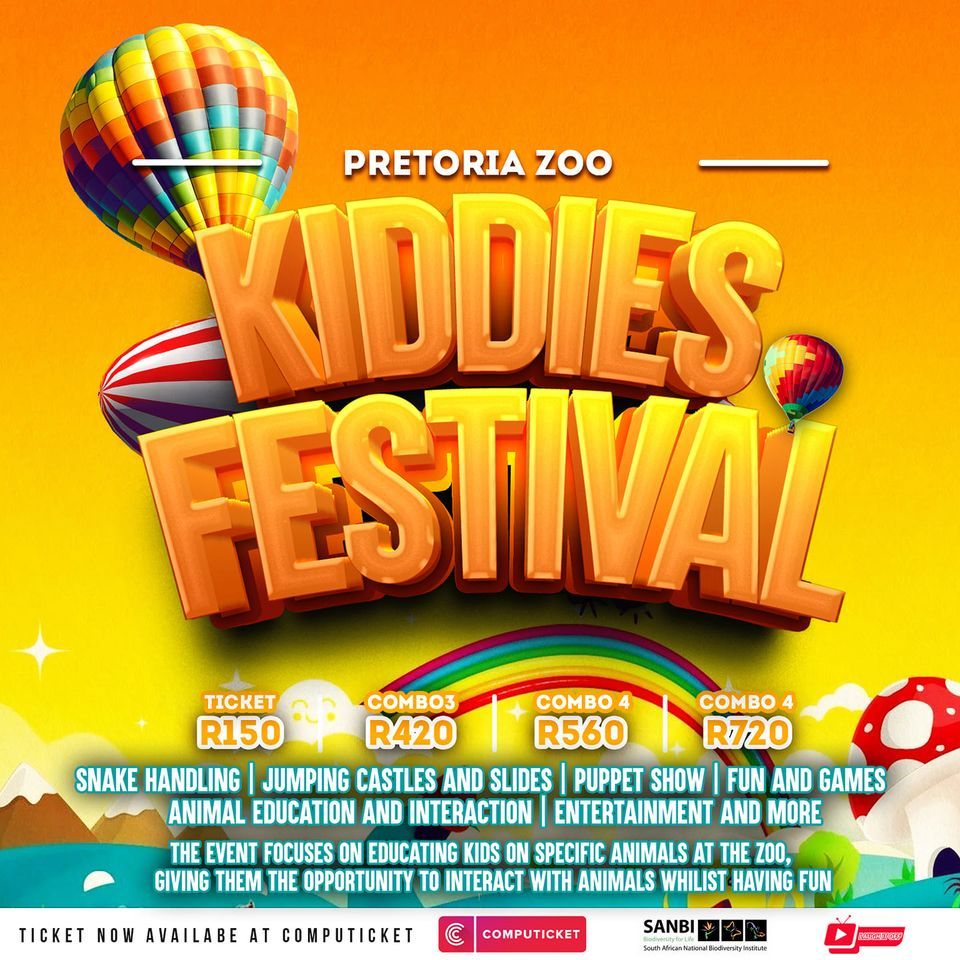 Pretoria Zoo Kiddies Festival , National Zoological Garden, Pretoria