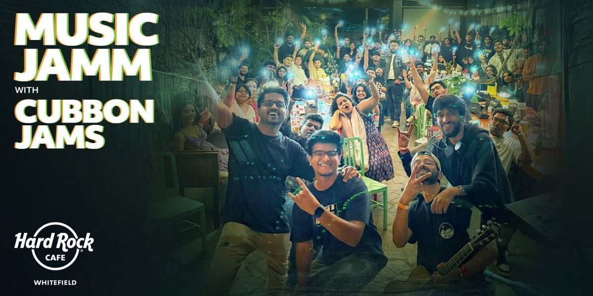 Music Jamm with Cubbon Jams, 23 August | Event in Bangalore | AllEvents