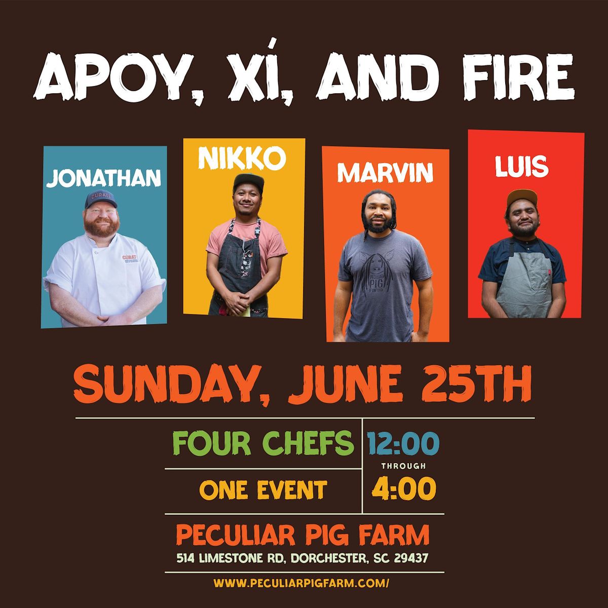 APOY, XI, and FIRE, 544 Limestone Rd, Dorchester, 25 June 2023 | AllEvents