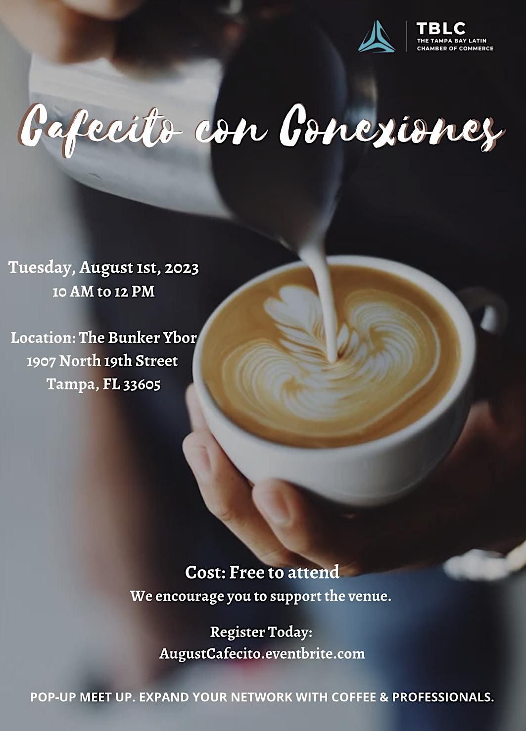 Cafecito Con Conexiones, The Bunker Ybor (Foundation Coffee), Tampa