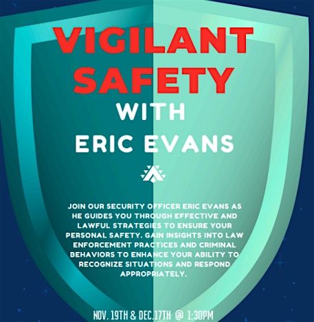 Vigilant Safety with Eric Evans, 17 December | Event in Cleveland | AllEvents