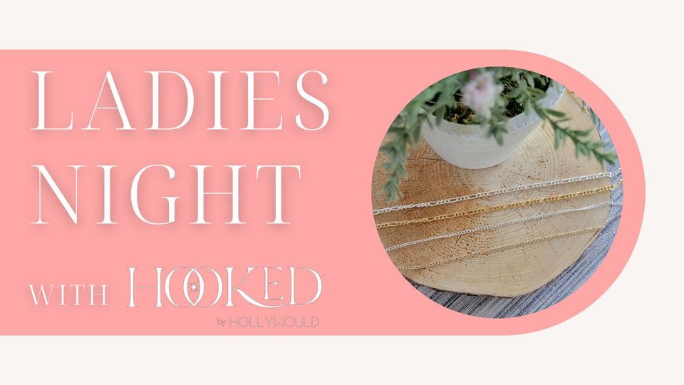 Ladies Night With Hooked by Hollywould Permanent Jewelry, Jade + Jasper
