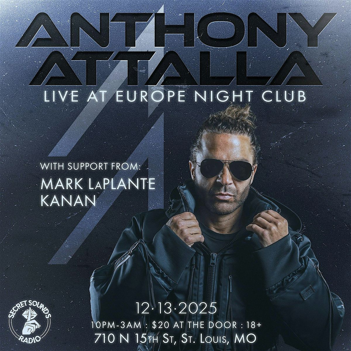 Anthony Attalla Live At Europe Night Club, 13 December | Event in St. Louis | AllEvents
