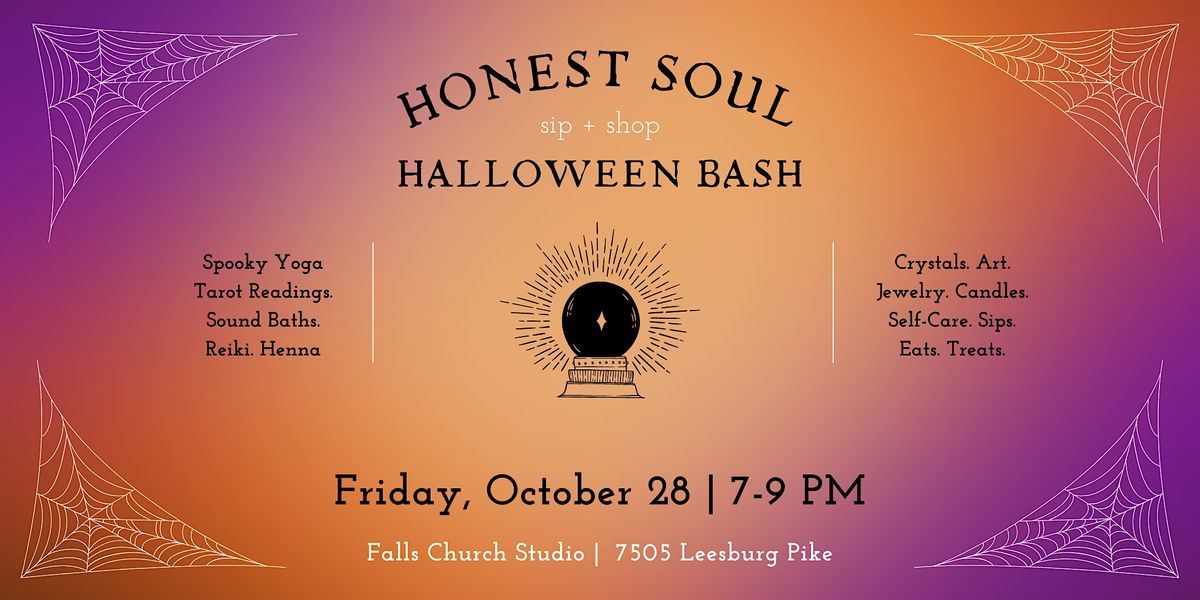 Hsy Halloween Bash Sip Shop Honest Soul Yoga Falls Church 28 October