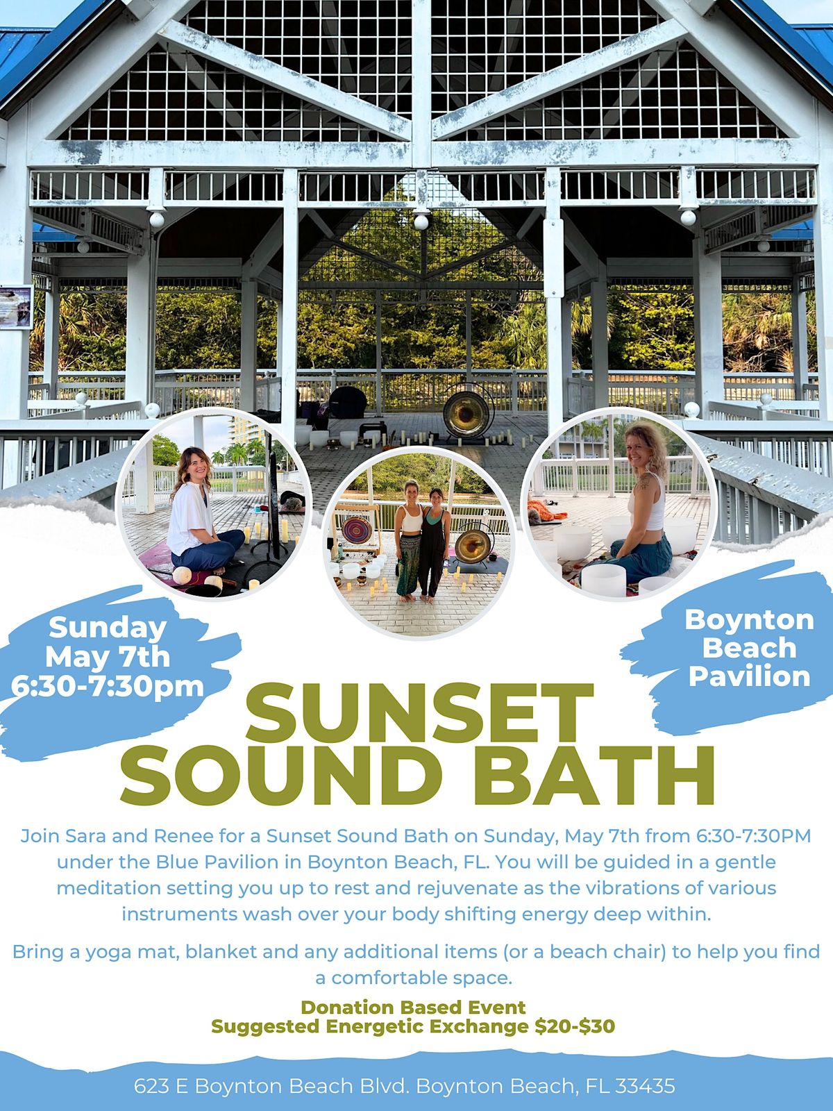 Sunset Sound Bath, 623 E Boynton Beach Blvd, May 7 2023 | AllEvents.in