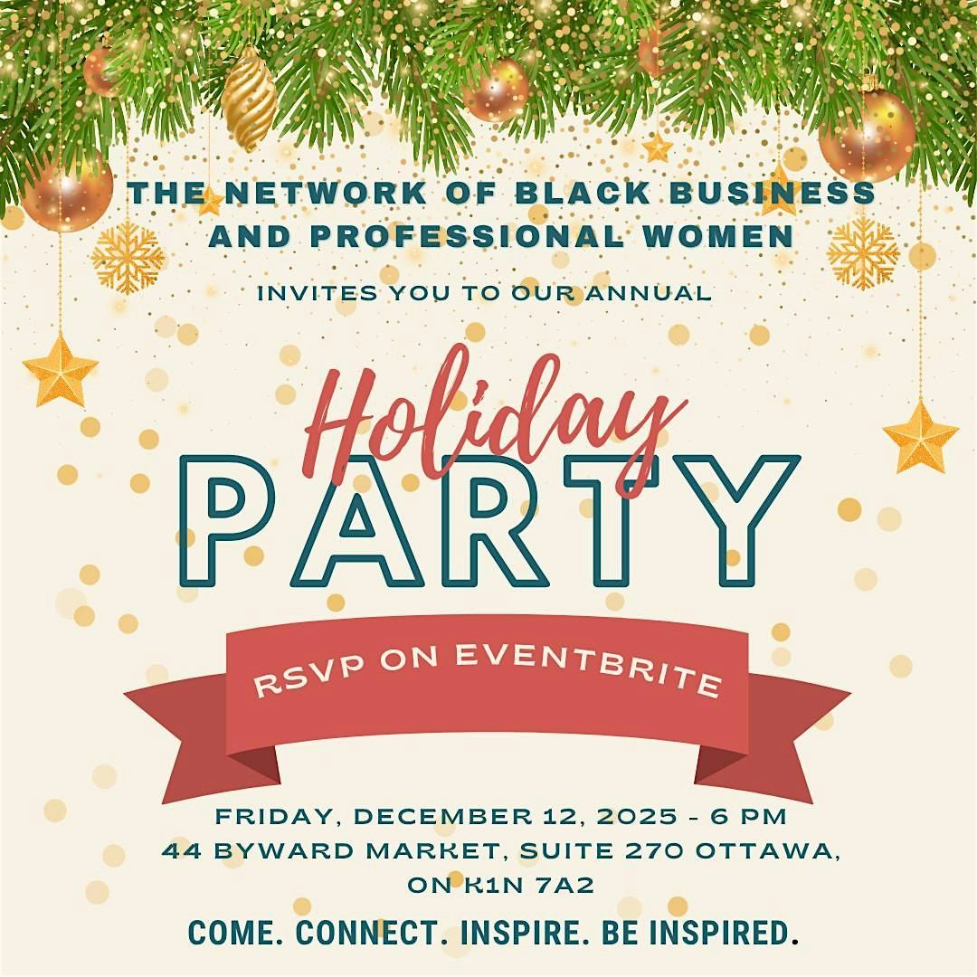 KUNDI: A Networking For Black Women - Holiday Party, 12 December | Event in Ottawa | AllEvents