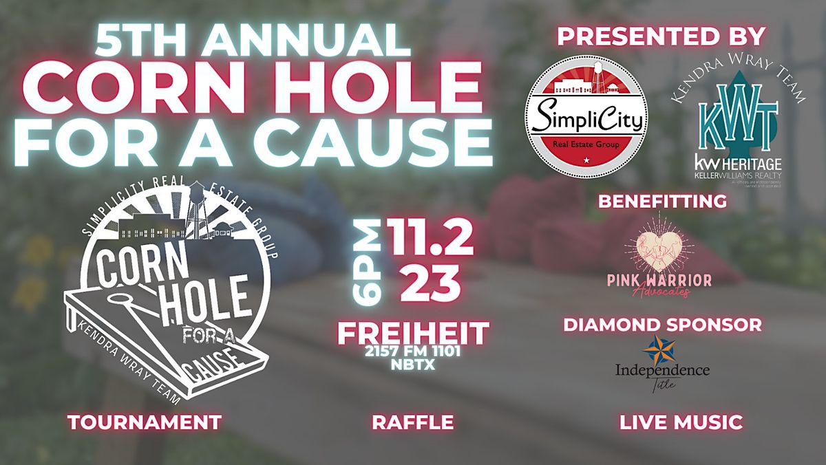 Corn Hole for a Cause 2023, Freiheit Country Store, New Braunfels