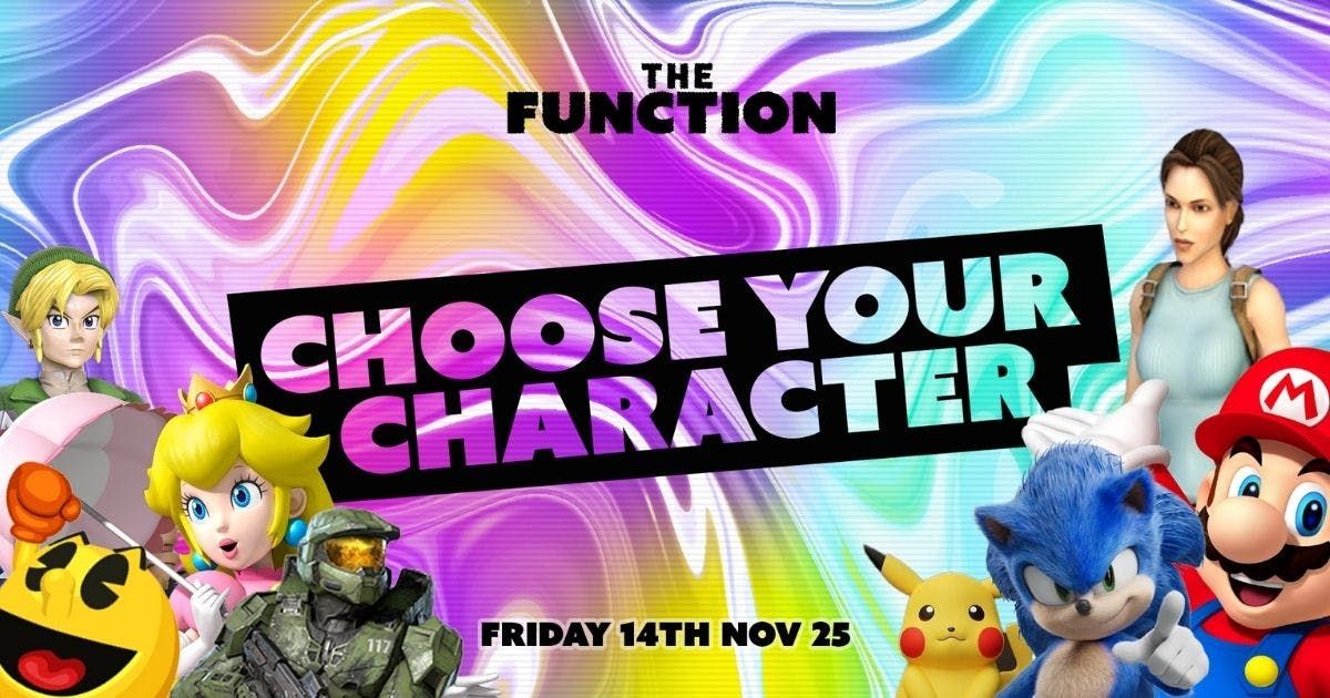 🎮 Choose your Character  🎮- The Function - Canterbury, 14 November | Event in Canterbury | AllEvents