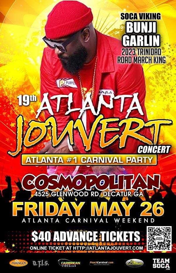 Atlanta Jouvert Concert 2023 Hard Fete Edition, 4525 Glenwood Rd