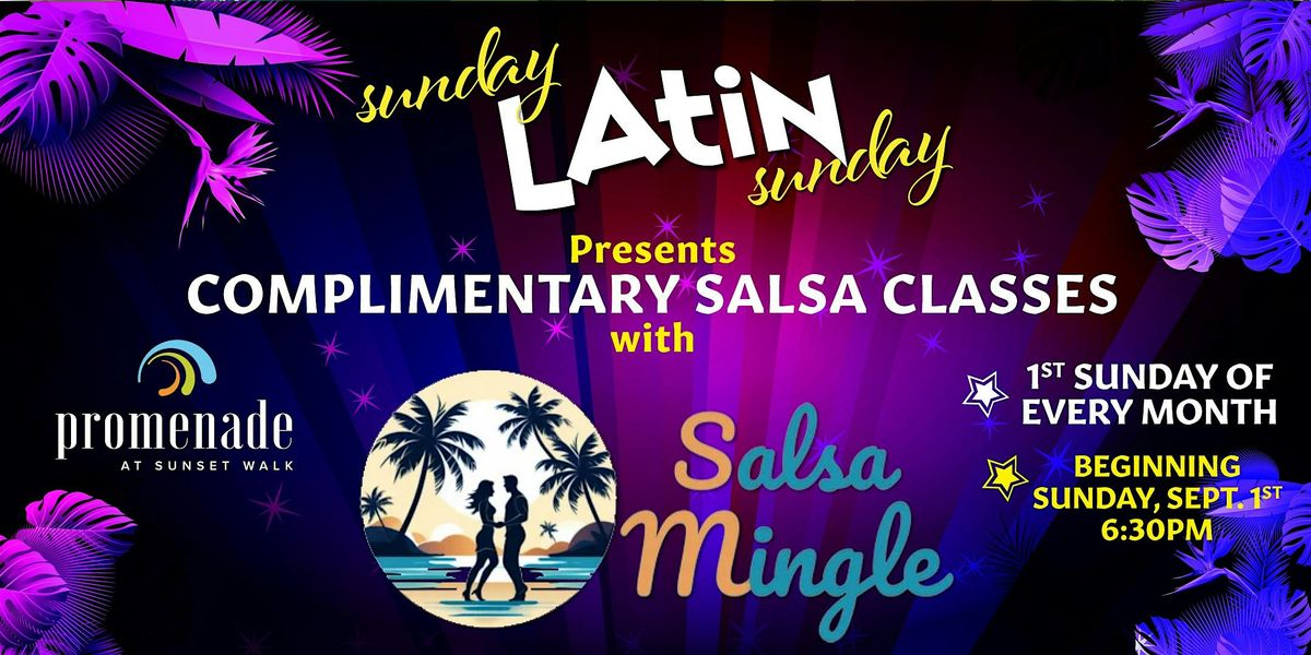 "Sunday Latin Sunday" Presents Free Salsa Classes with "Salsa Mingle" | Event in Kissimmee