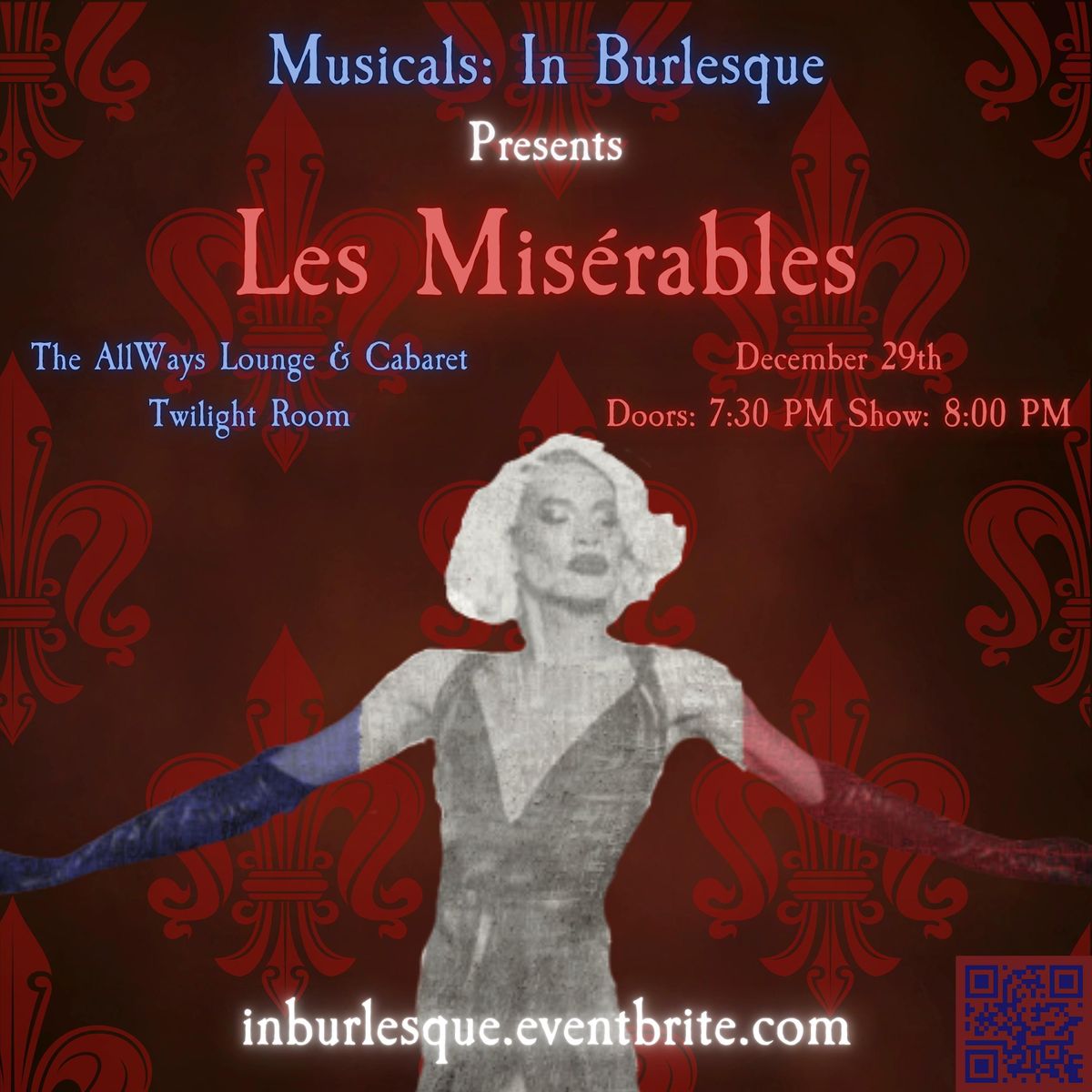 Musicals: In Burlesque Presents Les Miserables, The AllWays Lounge &  Cabaret, New Orleans, 16 August to 21 December | AllEvents.in