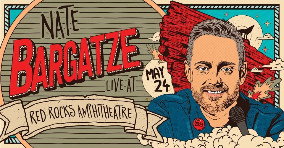 Nate Bargatze at Red Rocks Amphitheatre, Red Rocks Park and