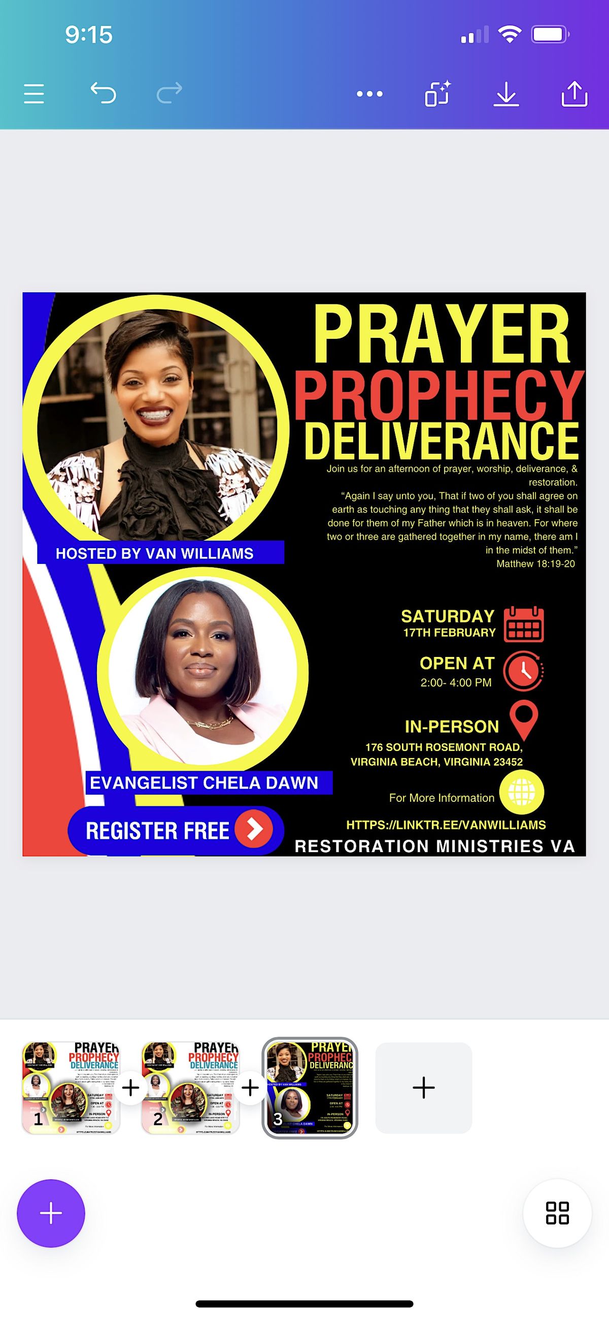 Prayer Prophecy Deliverance 757 Events Virginia Beach 17