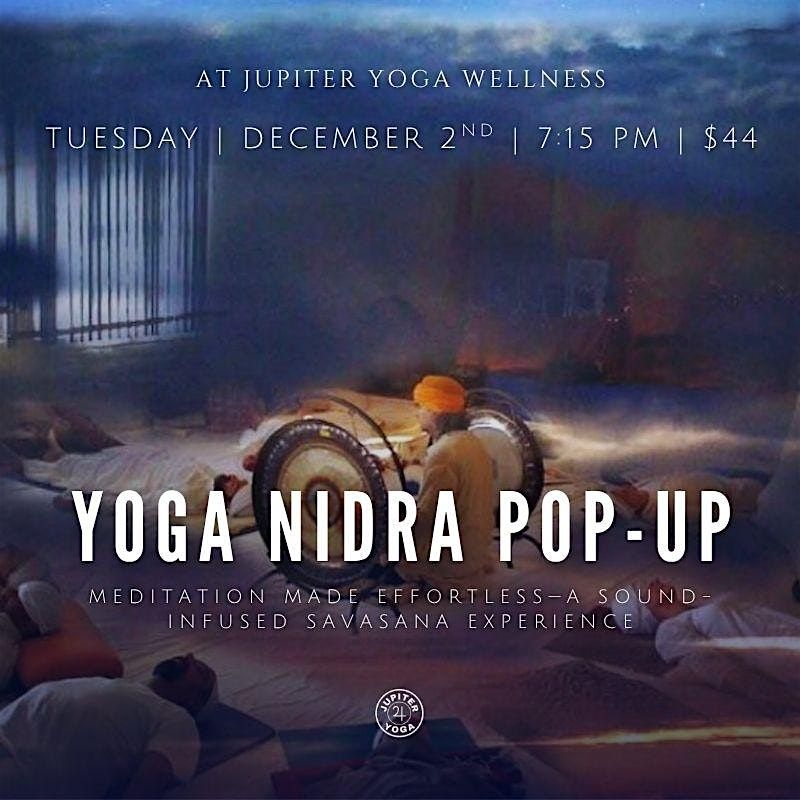 Yoga Nidra: A Guided Meditation Pop-Up Class, 2 December | Event in Newport Beach | AllEvents