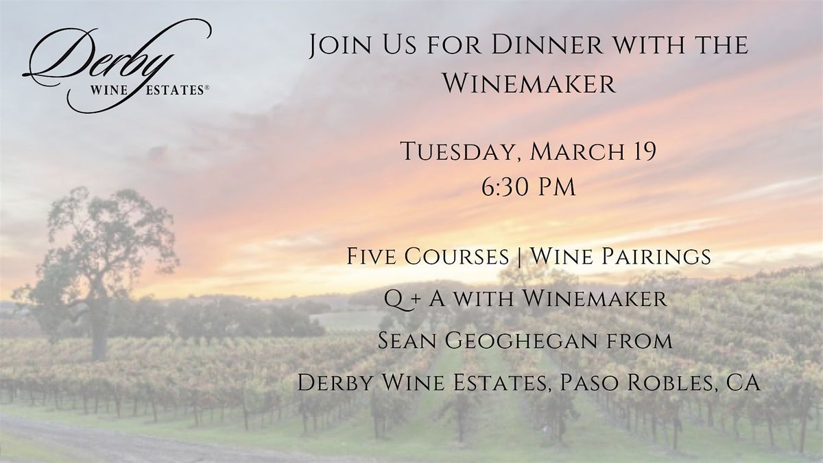 Derby Wine Dinner, Twisted Griffin Irish Pub & Restaurant, 247 West