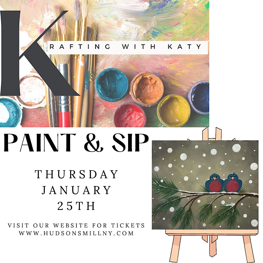 Paint & Sip!, 55 W Railroad Ave, West Haverstraw, January 25 2024 AllEvents.in