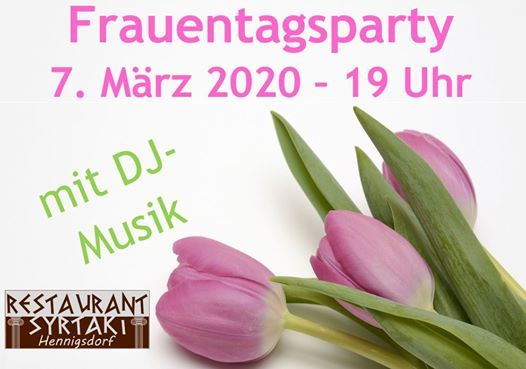 Frauentag 2020 At Syrtaki Restaurant Hennigsdorf Hennigsdorf