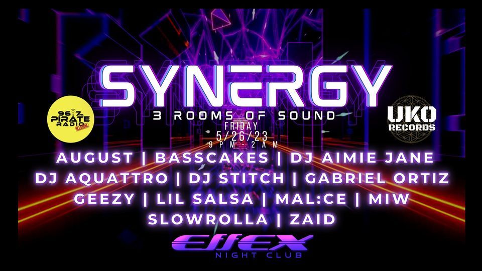 SYNERGY Effex Nightclub Effex Albuquerque May 26 2023 AllEvents in