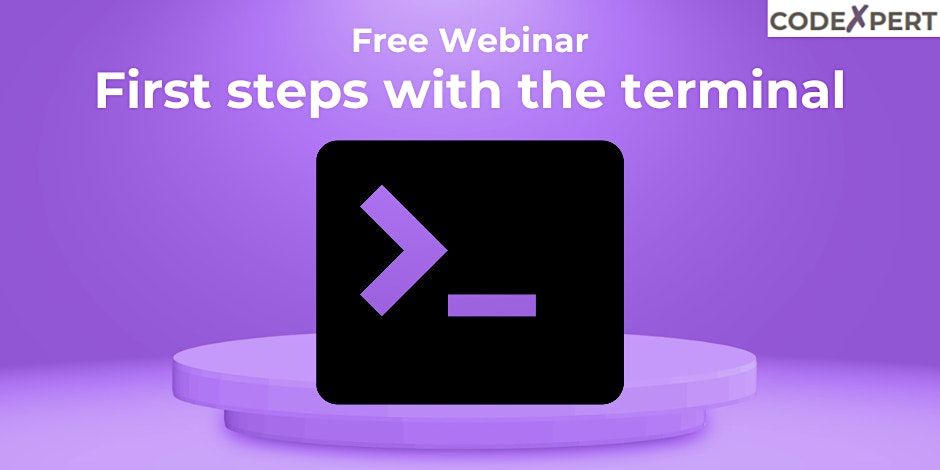 Free Webinar - First steps with the command line (terminal), January 12 ...